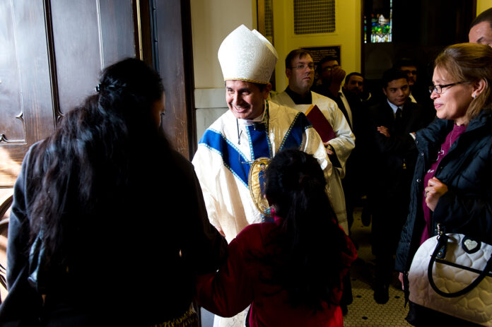 Primera Misa de obispo auxiliar Jorge Rodríguez